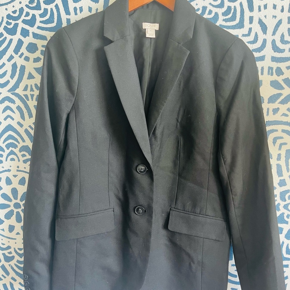 J. Crew Black Blazer